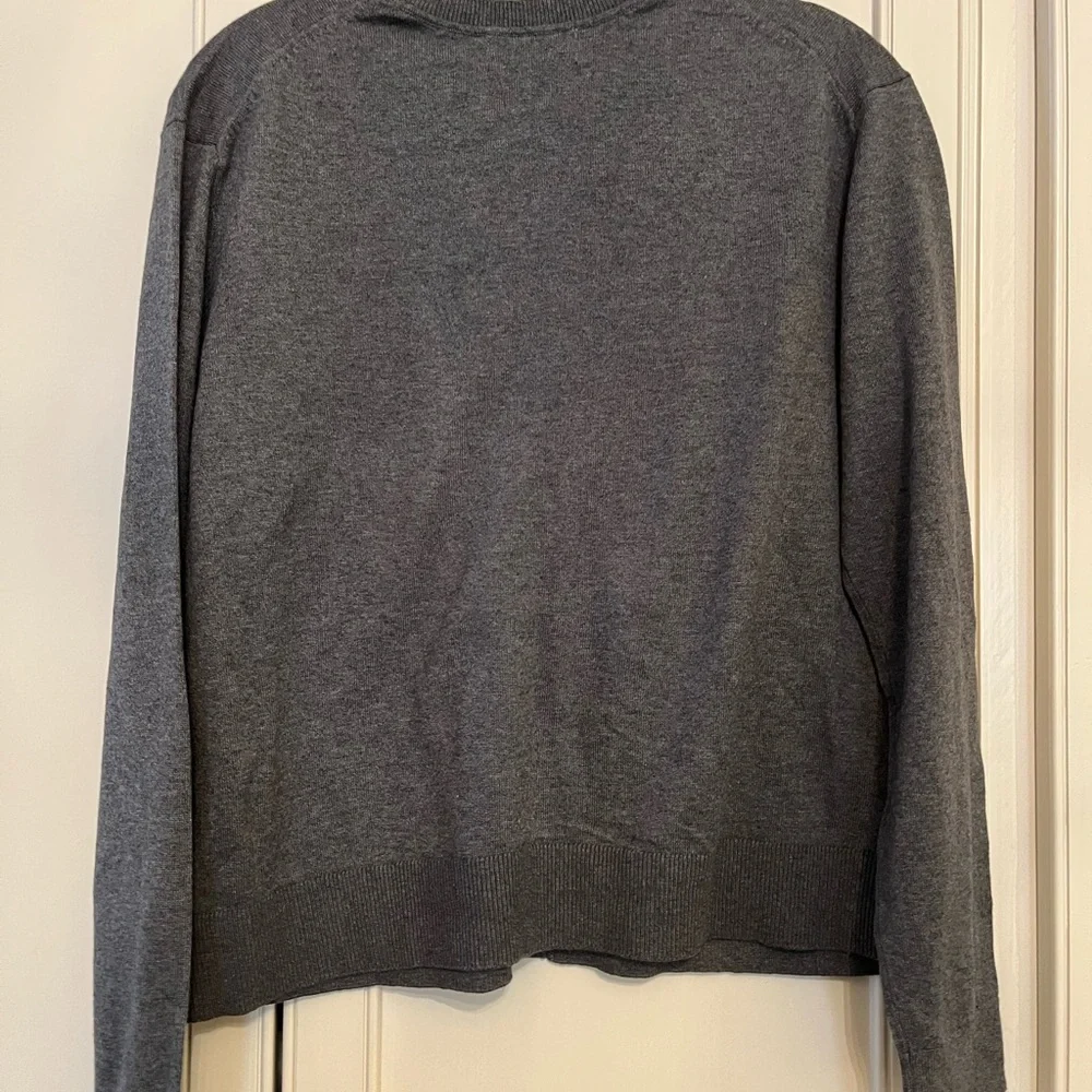 Banana Republic Charcoal Cardigan Sweater - Picture 2 of 5